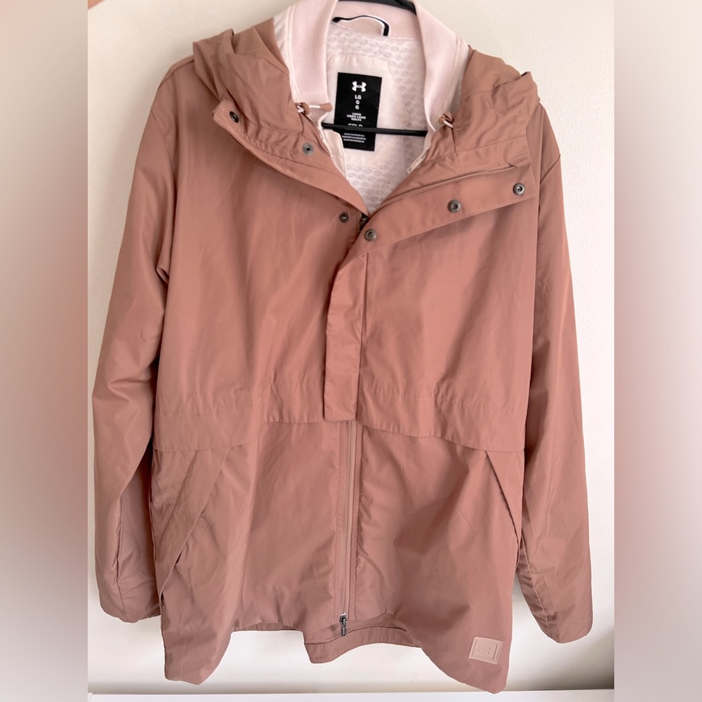 Under Armour Women’s Large Rain Jacket with Zip-in Sweater